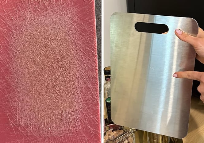 Zanory titanium cutting board